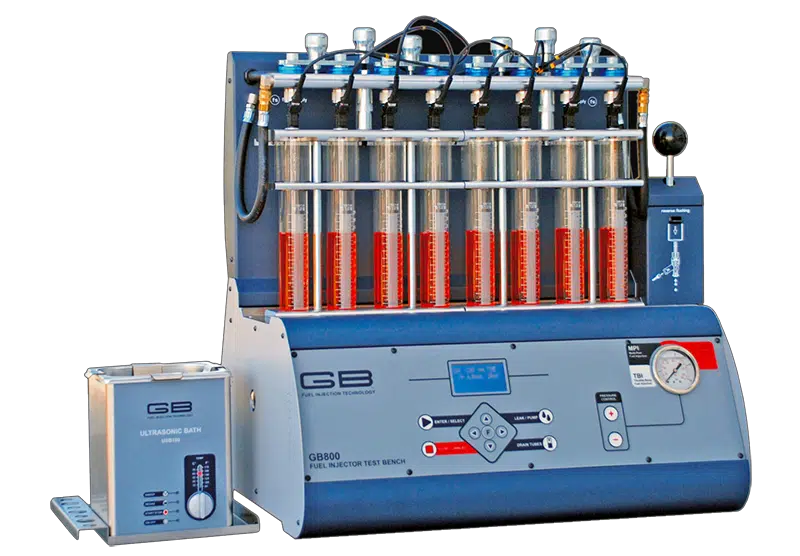 GB 800 Fuel Injector Cleaning & Flow Testing