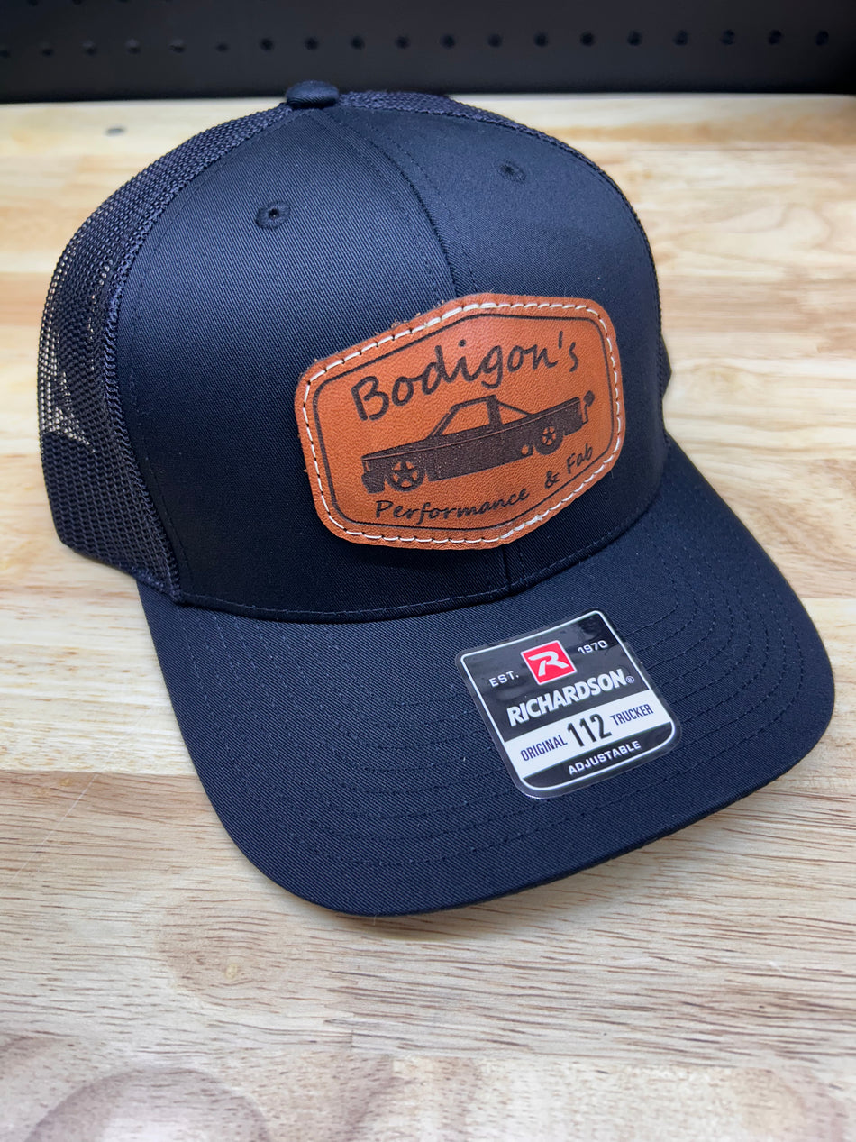 Bodigon's Performance & Fab Leather Patch Hat